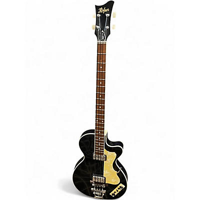Used Hofner Club CT Contemporary Black Electric Bass Guitar