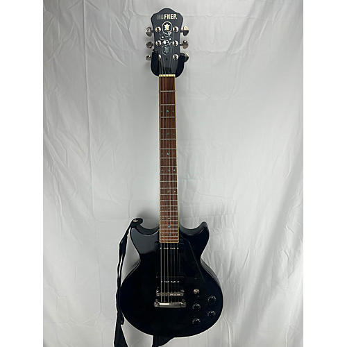 Hofner Used Hofner Colorama Black Solid Body Electric Guitar Black