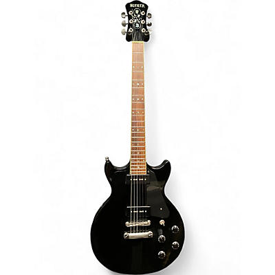 Used Hofner Colorama Black Solid Body Electric Guitar