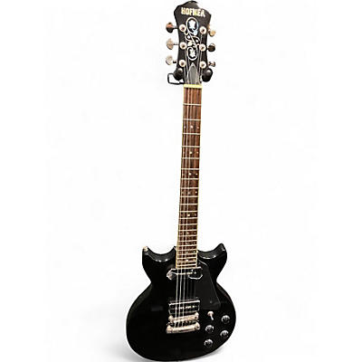 Used Hofner Colorama  Black Solid Body Electric Guitar