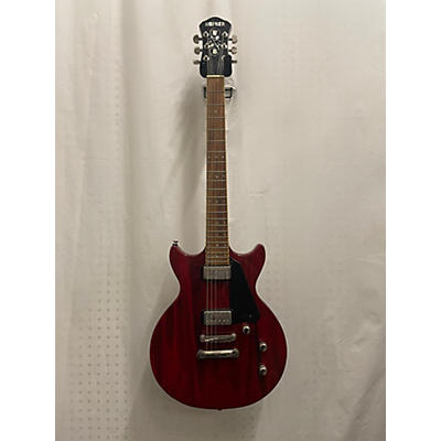 Hofner Used Hofner Colorama Red Solid Body Electric Guitar