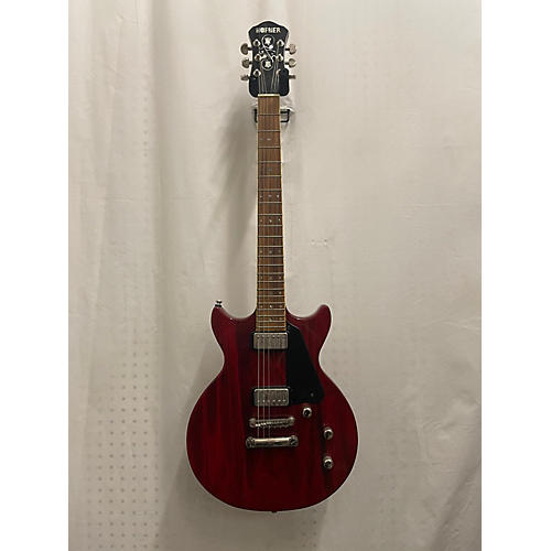 Hofner Used Hofner Colorama Red Solid Body Electric Guitar Red