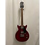 Used Hofner Used Hofner Colorama Red Solid Body Electric Guitar Red