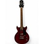 Used Hofner Colorama Red Solid Body Electric Guitar Red