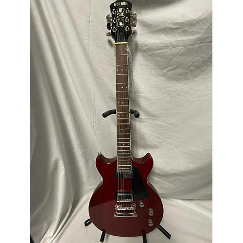 Hofner Used Hofner Contemporary Colorama Red Solid Body Electric Guitar Red