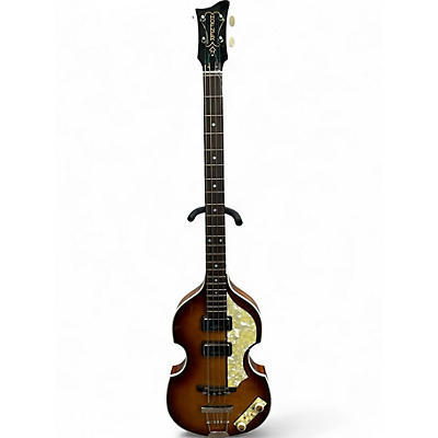 Used Hofner H500/1-61-0 Sunburst Electric Bass Guitar