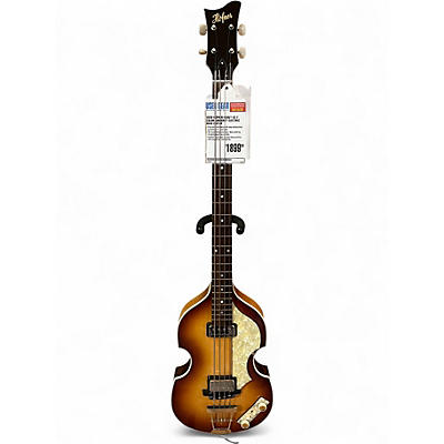 Used Hofner H500/1-63 2 Color Sunburst Electric Bass Guitar