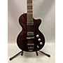 Used Hofner Used Hofner HCT-CS10 Wine Red Solid Body Electric Guitar Wine Red