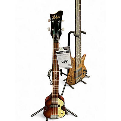 Used Hofner HCT-SHVB Shorty Violin Bass Sunburst Electric Bass Guitar