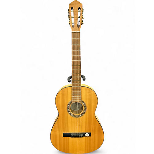 Used Hofner HF12 - LEFT HANDED CEDAR Classical Acoustic Guitar CEDAR