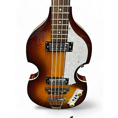 Hofner Used Hofner HI BB PE 2 Color Sunburst Electric Bass Guitar