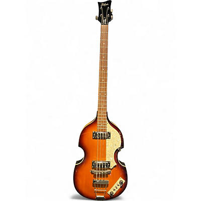 Used Hofner HI-BB-SE-SB Violin Bass Ignition Sunburst Electric Bass Guitar