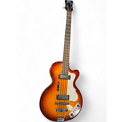 Hofner Used Hofner HI-CB Sunburst Electric Bass Guitar