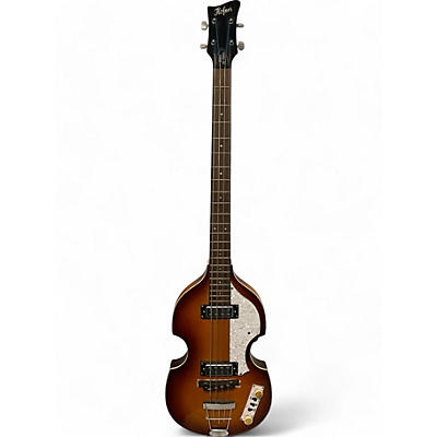 Hofner Used Hofner HIBBPE 2 Tone Sunburst Electric Bass Guitar