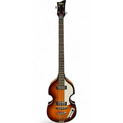 Used Hofner HIBBSB01 Violin 2 Color Sunburst Electric Bass Guitar