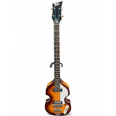 Used Hofner HIBBSBO1 Violin 2 Color Sunburst Electric Bass Guitar