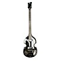 Used Hofner Used Hofner HIBBSBO1 Violin Black Electric Bass Guitar Black