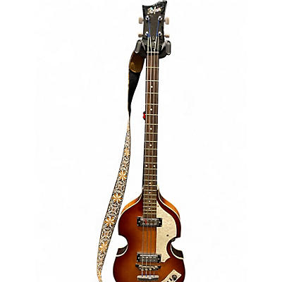 Used Hofner HIBBSBO1 Violin ED SULLIVAN LTD SUNBURST Electric Bass Guitar