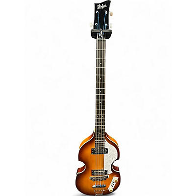 Used Hofner HIBBSBO1 Violin Sunburst Electric Bass Guitar