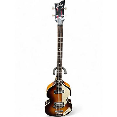 Used Hofner HIBBSBO1 Violin Sunburst Electric Bass Guitar