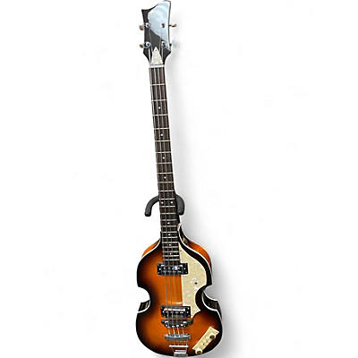 Used Hofner ICON 2 Tone Sunburst Electric Bass Guitar