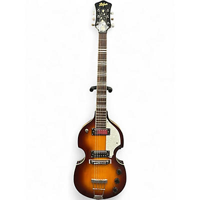 Used Hofner Ignition Series Sunburst Hollow Body Electric Guitar