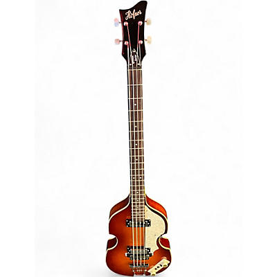 Used Hofner Ignition Series Sunburst Hollow Body Electric Guitar