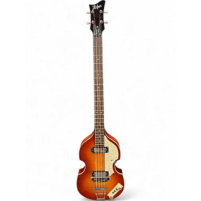Used Hofner Ignition Series Sunburst Hollow Body Electric Guitar