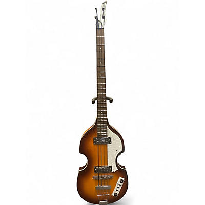 Used Hofner Ignition Series Sunburst Hollow Body Electric Guitar