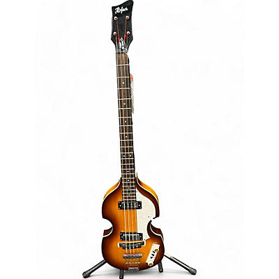 Hofner Used Hofner Ignition Series Vintage 4 String Sunburst Electric Bass Guitar