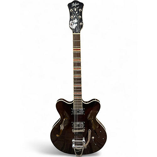 Used Hofner Limited Edition Contemporary Series Verythin Natural Hollow Body Electric Guitar Natural
