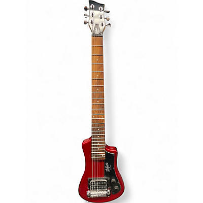 Used Hofner SHORTY Red Electric Guitar