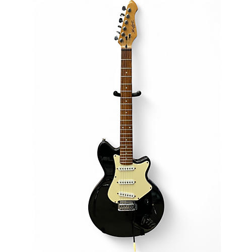 Used Hofner The Springfield Black Solid Body Electric Guitar Black