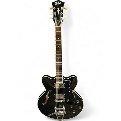 Used Hofner Verythin Standard BLACK Hollow Body Electric Guitar