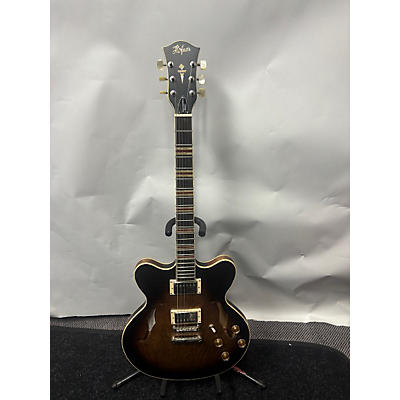 Hofner Used Hofner Verythin Standard Flat Sunburst Hollow Body Electric Guitar