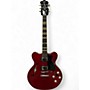 Used Hofner Verythin Standard Red Hollow Body Electric Guitar Red