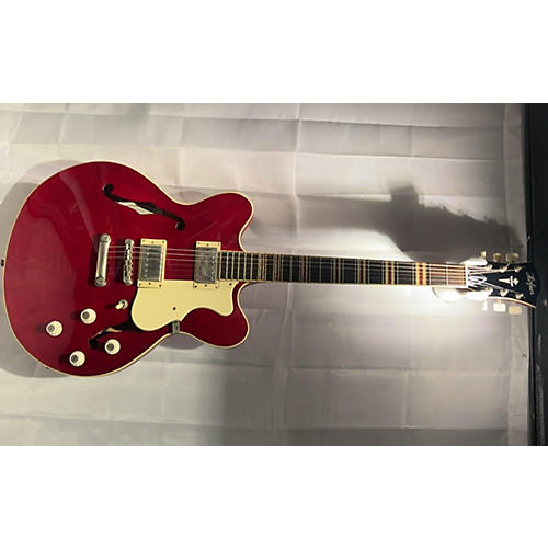 Hofner Used Hofner Verythin Standard Trans Crimson Red Hollow Body Electric Guitar Trans Crimson Red