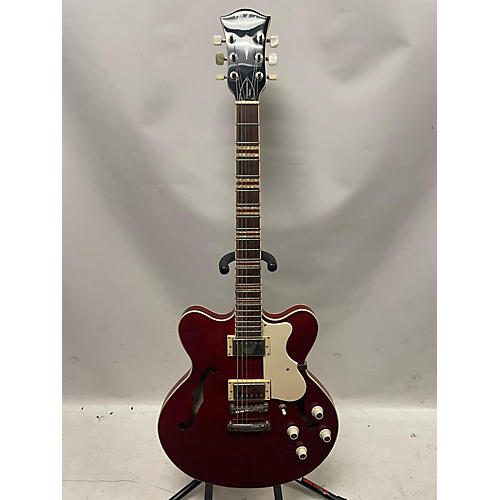 Hofner Used Hofner Verythin Standard Trans Red Hollow Body Electric Guitar Trans Red