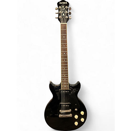 Hofner Used Hofner colorama black Solid Body Electric Guitar black