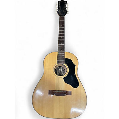 Used Hofner western 12 string Natural Acoustic Guitar