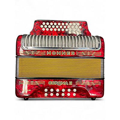 Used Hohner 3500 Corona II CLASSIC FBBEB Accordion