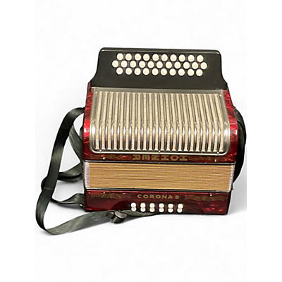 Used Hohner 3522 Corona II Classic FBE Accordion