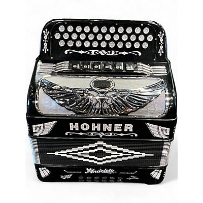 Used Hohner ANACLETO TWO TONE Accordion