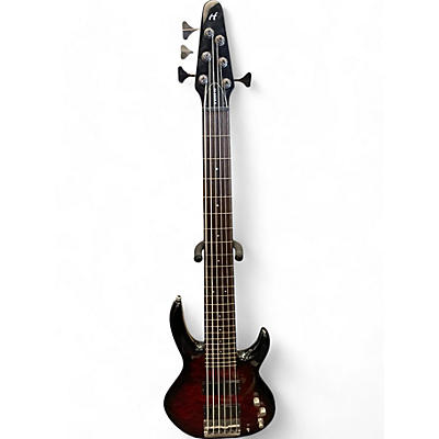 Hohner Used Hohner B Bass 6Q Red Electric Bass Guitar