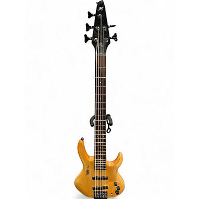 Hohner Used Hohner B Bass V Natural Electric Bass Guitar