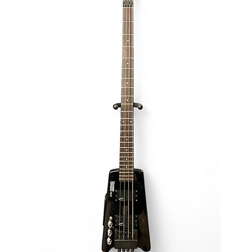 Used Hohner B2A LEFTY Black Electric Bass Guitar Black