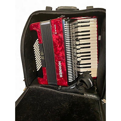 Used Hohner Bravo III 72 Accordion