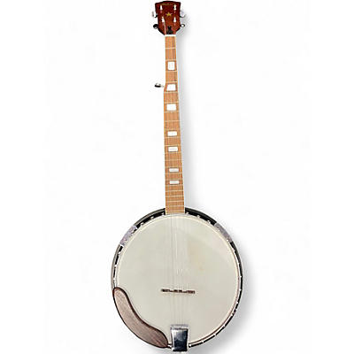 Used Hohner FIVE STRING BANJO Natural Banjo
