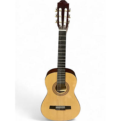 Used Hohner HC02 Antique Natural Classical Acoustic Guitar