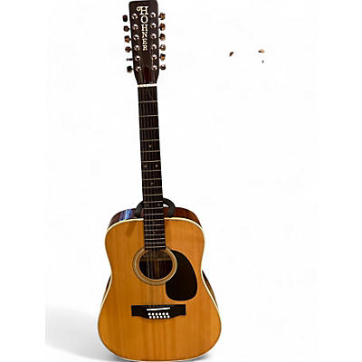 Hohner Used Hohner HG12L Natural 12 String Acoustic Guitar